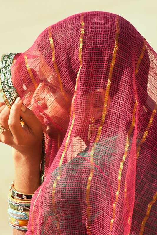 Jaisalmer,Rajashtan - portrait of a young woman