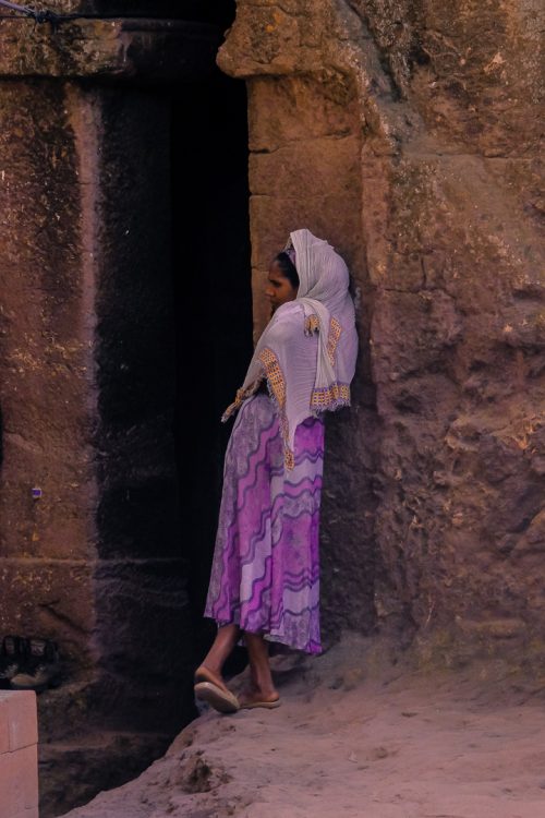 Ethiopian woman in Lalibela